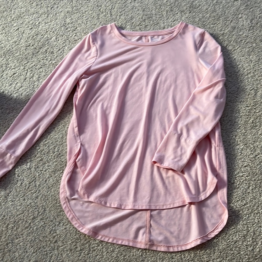 Long Sleeve Pink Shirt